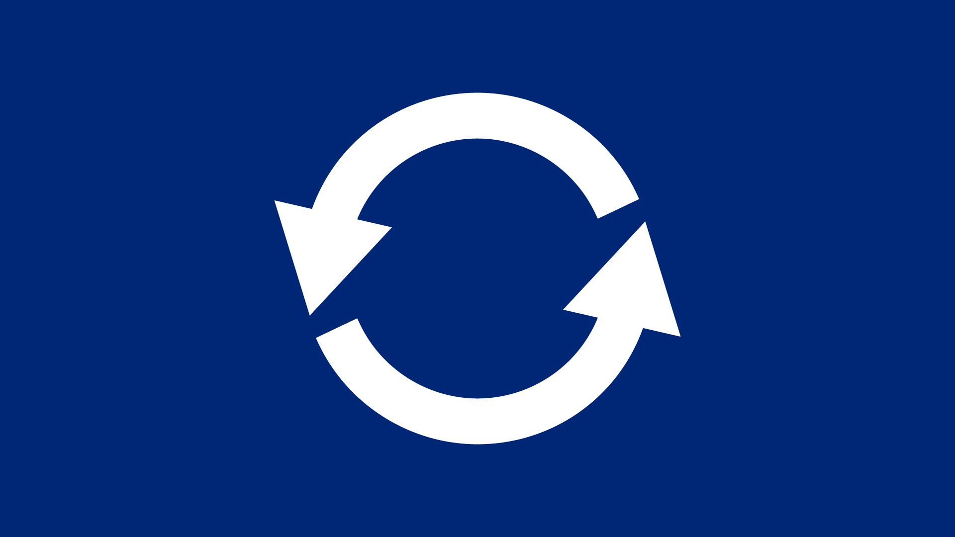 Image of a refresh sign