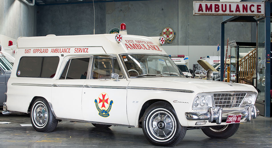 AV Chas Martin OAM Museum ambulance vehicle